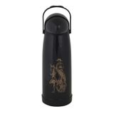Garrafa Térmica De Pressão Farroupilha Preta 1,9l