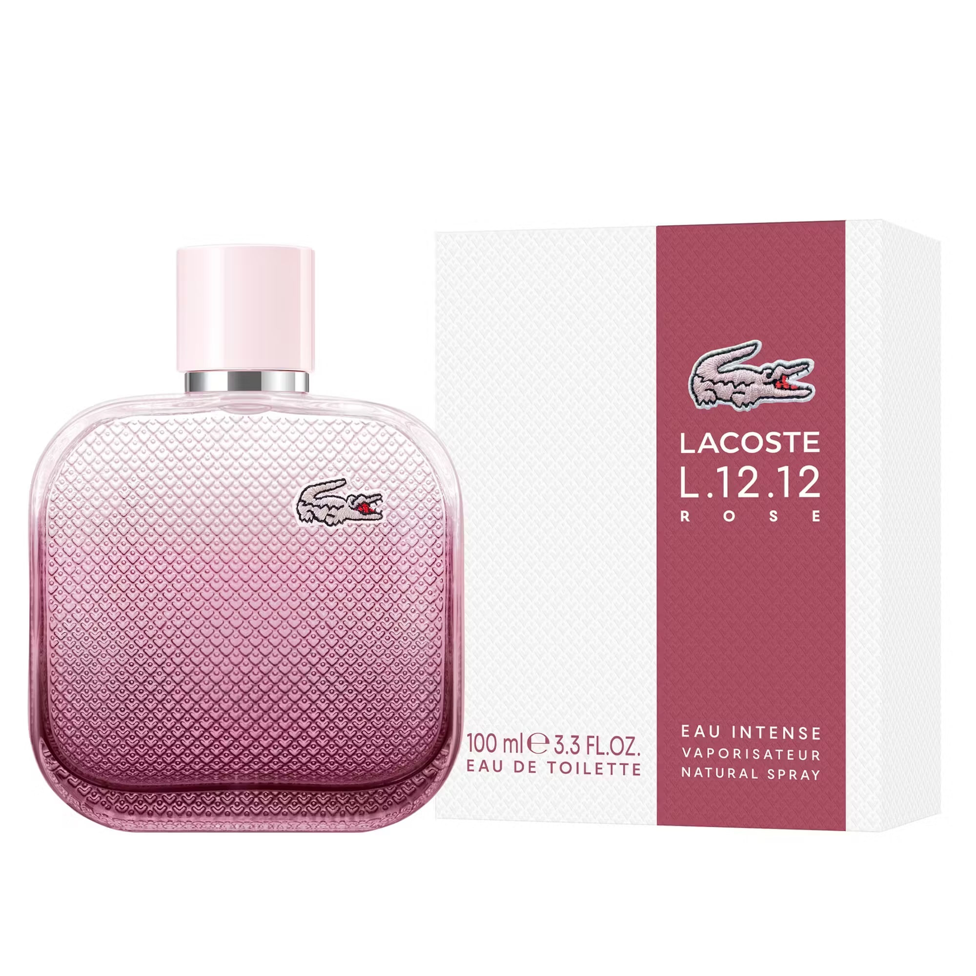 Perfume Lacoste L.12.12 Rose Eau Intense Eau De Toilette 97,2 Ml
