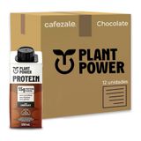 Bebida Vegetal Plant Power Chocolate Kit 12 Unidades 250ml