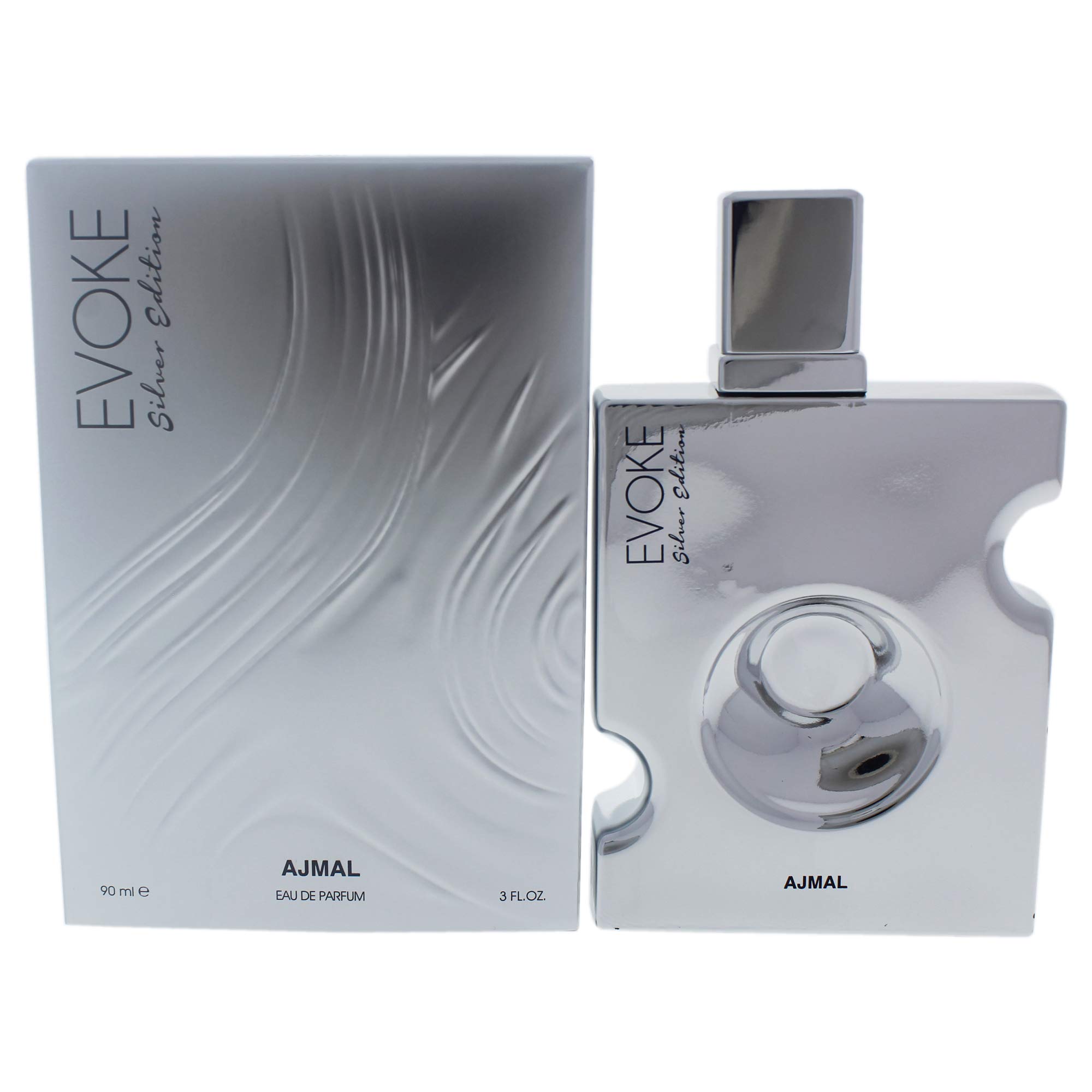 Ajmal Evoke Silver Eau De Parfum Spray 3 Oz