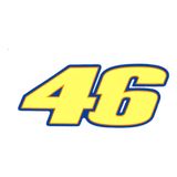 Par De Adesivo Yamaha 46 Valentino Rossi
