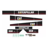 Kit Adesivos Compatível Com Trator Esteira D6m Xl