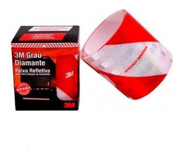 FAIXA REFLETIVA PARA-CHOQUE - 3M