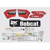 Kit Adesivos Mini Carregadeira Bobcat S570 Ano 2020