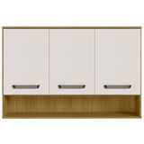 Armário De Cozinha Aéreo 120cm Rita Freijó/off Acetinado Z44 - Mpozenato