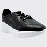 Tênis Sport Infantil Meninas Casual Conforto Molekinha 2580.102.28656 - Preto/dourado - 34