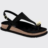 Sandália Pepete Flatform Feminina Beira Rio 8524.109.29416 - Preto - 34