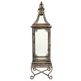 Lanterna Marroquina Decorativa Cobre Envelhecido Metal 70cm