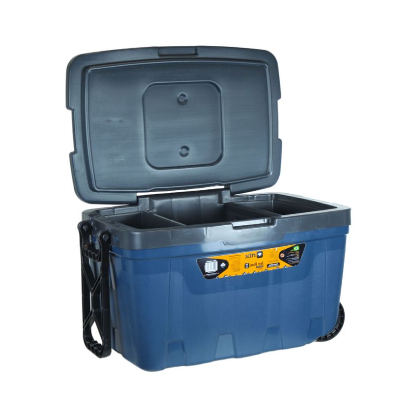 Caixa Térmica Ntk Ice Box 54l Com Rodas Porta-copos Capacidade 74 Latas - imagem 4