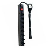 Filtro De Linha Ts Shara Pdu Protetor 8 Tomadas - 562 Preto Bivolt