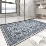1 Tapete Banheiro Antiderrapante Absorve 50x80 Js Fu Med M55