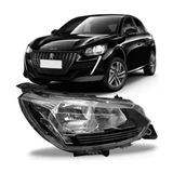 1 Farol 208 20/24 Farol 3 Furos Lado Esquerdo Sem Led Origin