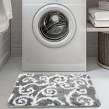 1 Tapete Lavanderia Antiderrapante Absorvente 45x65 Cozu D2