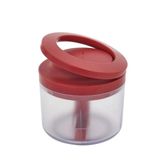 Processador Kitchenaid De Alimentos Manual Em Aço Inox Vermelho Kqg153bxera