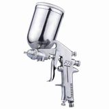 Pistola De Pintura Por Gravidade Hvlp Caneca Alumínio 400ml