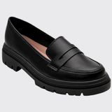 Sapato Mocassim Slip On Feminino Confort Moleca 5823.100.9569 - Preto - 38