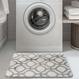1 Tapete Lavanderia Antiderrapante Absorvente 45x65 Cozu D4