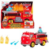 Disney Pixar Carros Caminhão De Bombeiros E Guido - Mattel