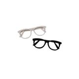 Óculos Nerd Preto E Branco - 10 Unidades