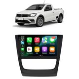 Kit Multimidia Saveiro Robust 2016 / 2019 9 Pol Carplay Androidauto Usb Bt - Roadstar 908br