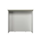 Bancada Ilha Cozinha Ph 3068 Évora 120cm Branco/cinza Argila - Herval