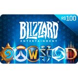 Gift Card Digital Xbox Blizzard R$100