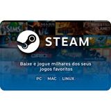 Gift Card Digital Steam R$210