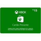 Gift Card Digital Xbox Cash R$15