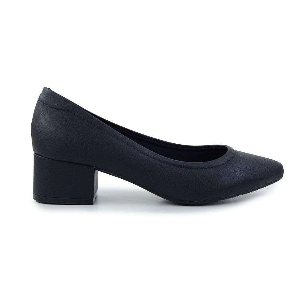 Sapato Modare Salto Bloco Ref 7340.123.21736 Preto 036