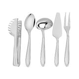 Jogo De Utensílios 5 Peças Tramontina Utility 66906720 Inox Inox 66906720