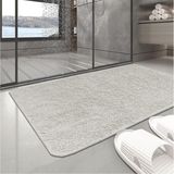 1 Tapete Banheiro Antiderrapante Absorvente 45x60 Oa Hig Cru