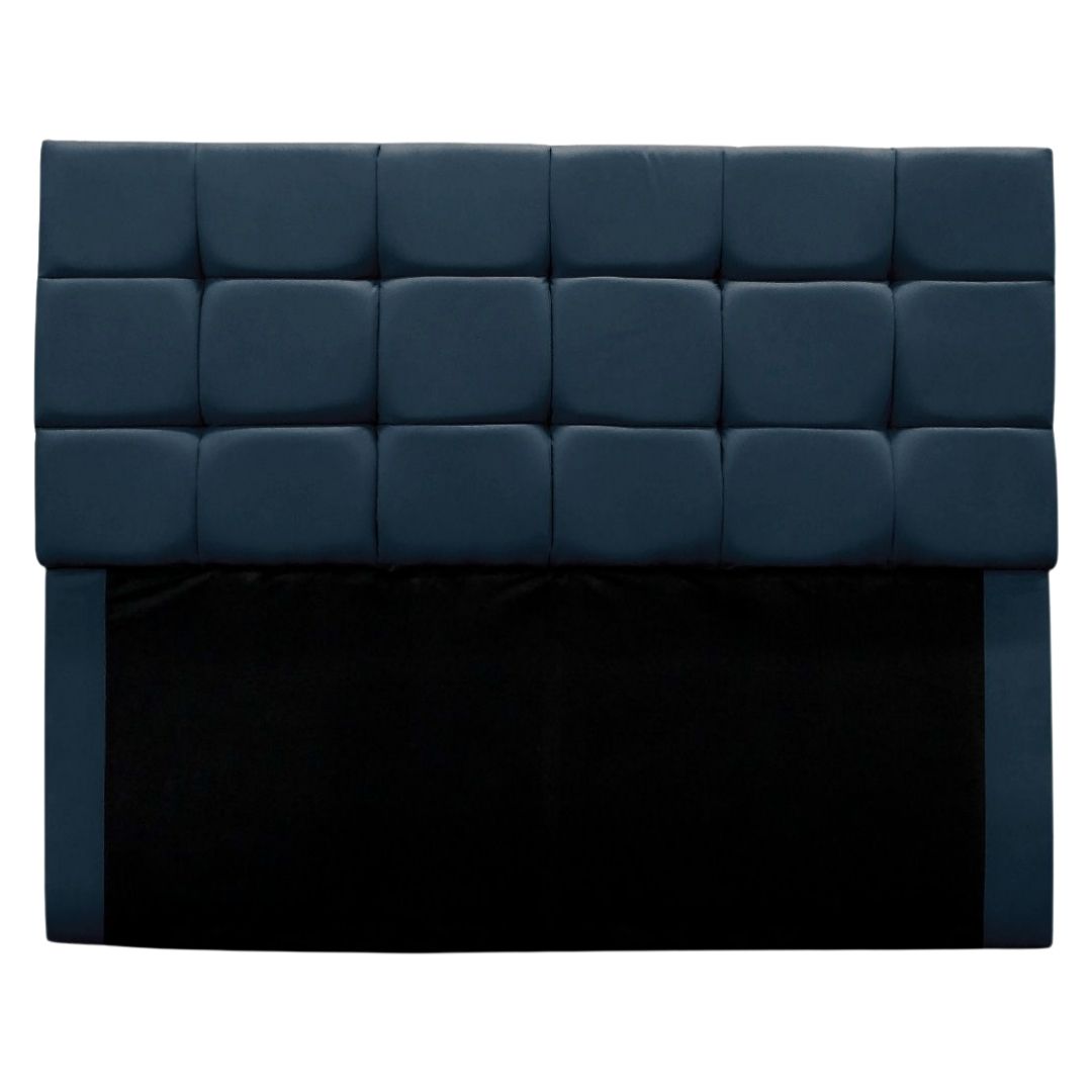 Cabeceira Estofada Cama Box Casal 140 Cm Clara Suede