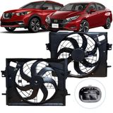 Eletroventilador Nissan Versa 2020 2021 2022 2023 2024 2025