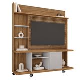 Home Taurus 160 Cm Para Tv Até 47 Polegadas E Rodízios Cinamomo/off White - Ripa