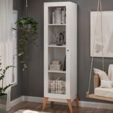 Estante Livreiro Genialflex Malta Br 1 Porta