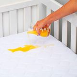 Protetor Colchão Tecebem Baby Impermeável Kinder 60cmx1,30x10cm Branco