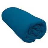 Lençol Portallar King Com Elástico Malha 100% Algodão Premiun Classic Azul