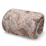 Edredom Buettner Casal Malha 100% Algodão Basic Estampado Dinossauros 180mx220m Bege