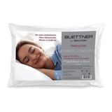 Travesseiro Buettner Microfibra Firenze Conforto 50cm X 70cm Branco
