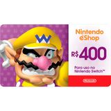 Gift Card Digital Nintendo R$400