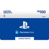 Gift Card Digital PlayStation Store R$100