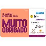 Gift Card Digital Muito Obrigado R$200