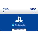 Gift Card Digital PlayStation Store R$150