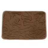 Tapete Pet Buettner Para Comedouro Pet 30cm X 40cm Marrom