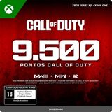 Gift Card Digital Xbox Call of Duty Points 9500 1P R$390
