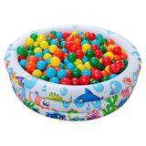 Piscina De Bolinhas 180l Grande + 25 Bolinhas Resistentes