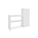 Mesa Computador Manaus C/ 2 Portas Branco - Politorno