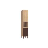 Paneleiro De Cozinha Modulado Rebeca C/ 2 Portas 40cm Mel/avelã - Movelbento