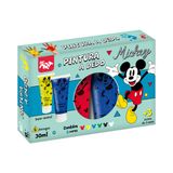 Pintura A Dedo Mickey Dac Art 3+ Anos Com 6 Bisnagas Cores Sortidas De 30ml Cada