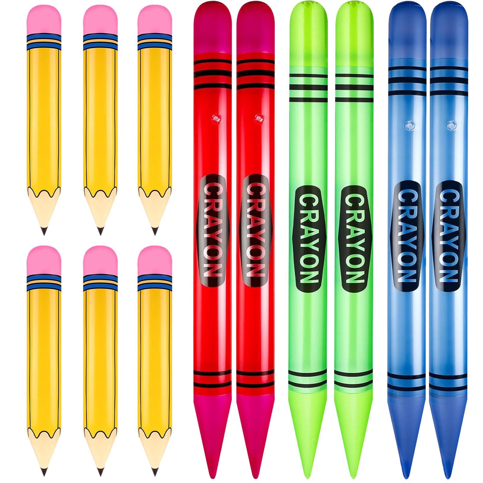 Lápis E Lápis Infláveis Denylo Pro Back To School X12